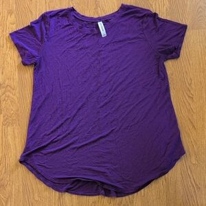 Zenana Outfitters Rich Purple Short Sleeve Tee